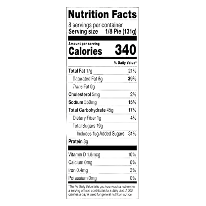 Mrs. Smith Frozen Flaky Crust Apple Pie