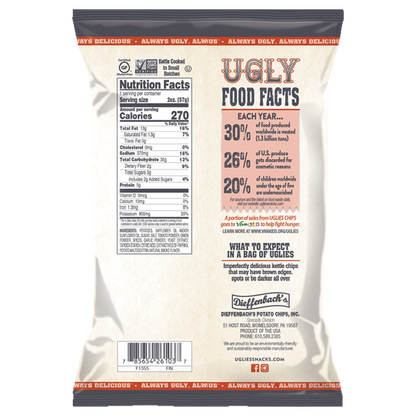 Uglies Kettle Cooked Barbecue Potato Chips 2oz