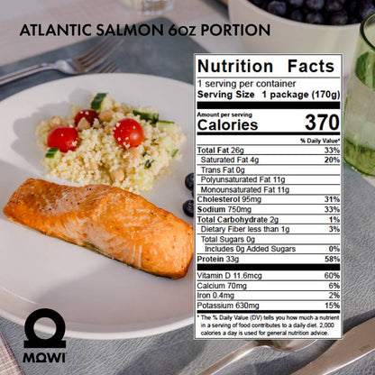 MOWI Atlantic Salmon (Frozen) - 6oz