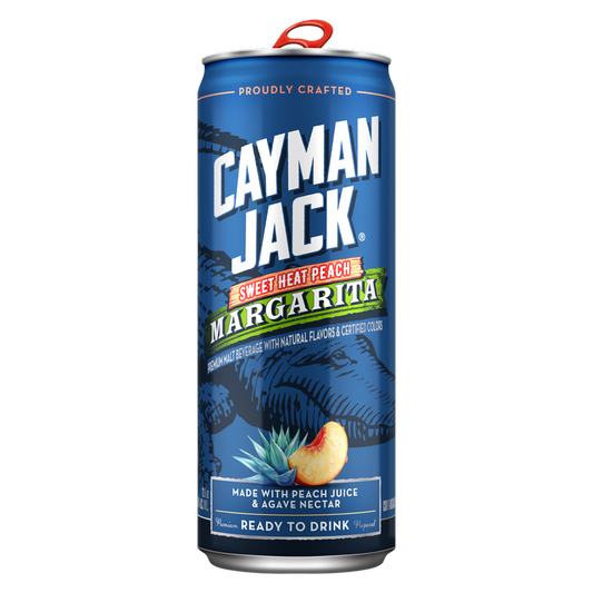 Cayman Jack Sweet Heat Peach Single 12oz Can 5.8% ABV
