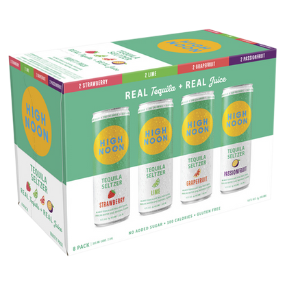 High Noon Variety Tequila 8pk 12oz Can 4.5% ABV