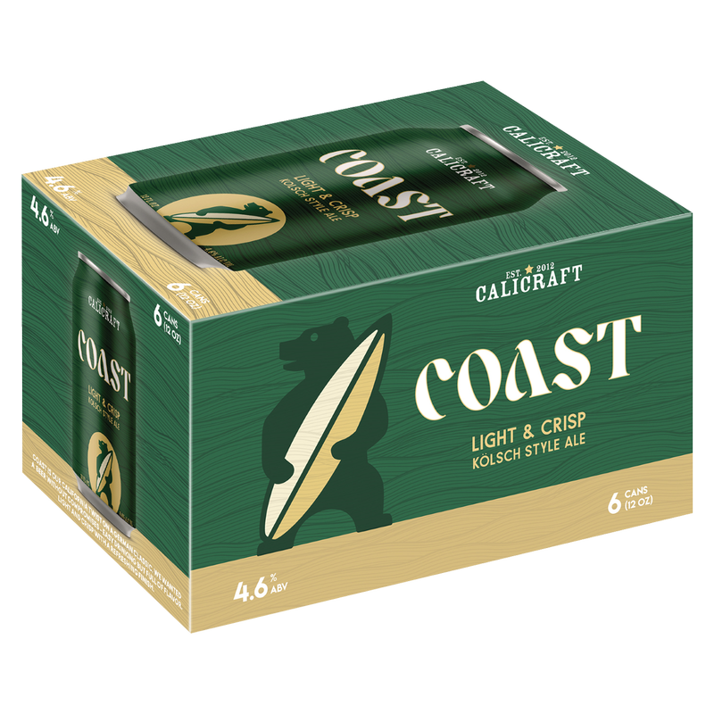 Calicraft Brewing Co. Coast Kolsch 6pk 12oz