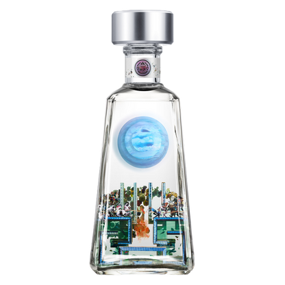 1800 Essential Artist 11 with Dustin Yellin Tequila Blanco 750ml (80 Proof)