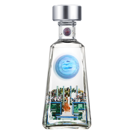 1800 Essential Artist 11 with Dustin Yellin Tequila Blanco 750ml (80 Proof)