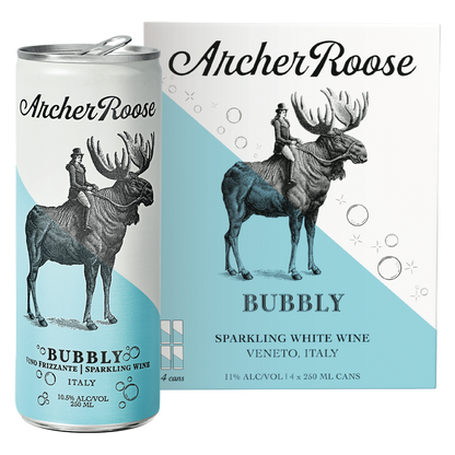 Archer Roose Wines Bubbly 4pk 250ml Cans