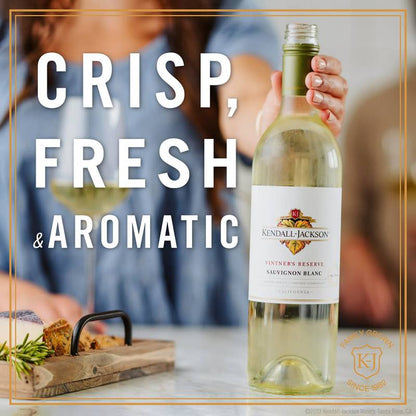 Kendall-Jackson Vintner's Reserve California Sauvignon Blanc White Wine, 750ml