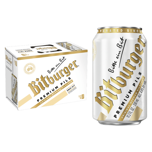 Bitburger Premium Pilsner 12pk 11.2oz Can