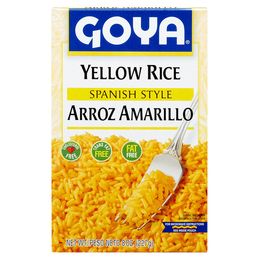 Goya Spanish Style Yellow Rice 8oz