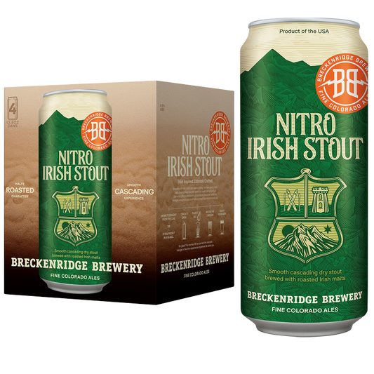 Breckenridge Nitro Irish Stout 4pk 16oz Can 4.8% ABV