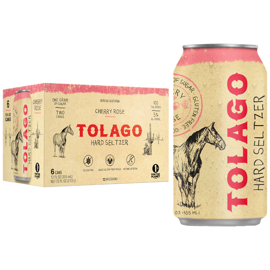 Tolago Cherry Rose Hard Seltzer 6pk 12oz Can 5.0% ABV