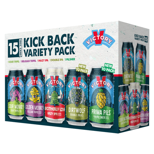 Victory Kickback Variety 15pk 12oz Can