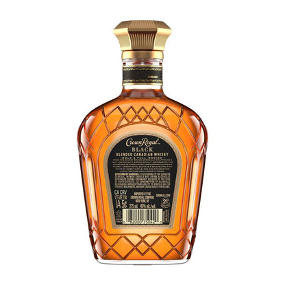 Crown Royal Black Blended Canadian Whisky, 375 mL