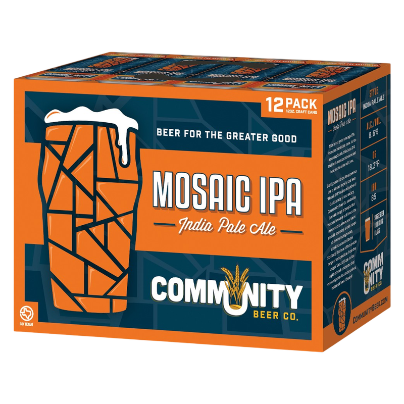 Community Beer Co Mosaic IPA 12pk 12oz Can