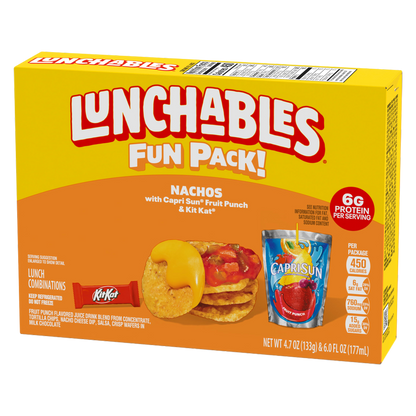 Lunchables Nachos with Cheese Dip & Salsa - 10.7oz