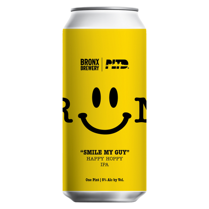 Bronx Brewery Smile My Guy 4pk 16oz Can 5% ABV