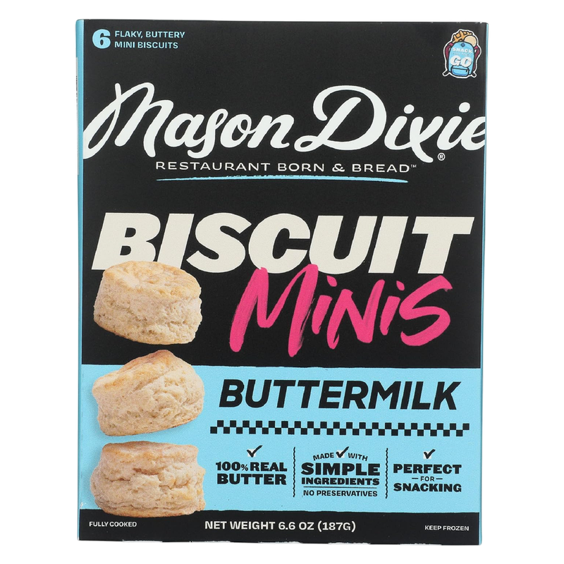 Mason Dixie Mini Buttermilk Biscuits 6ct