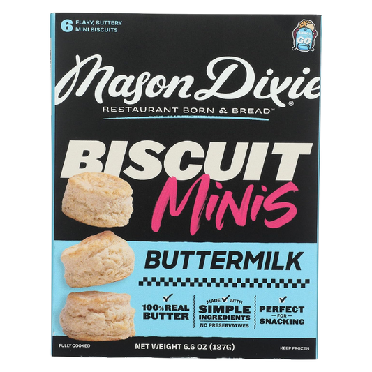 Mason Dixie Mini Buttermilk Biscuits 6ct