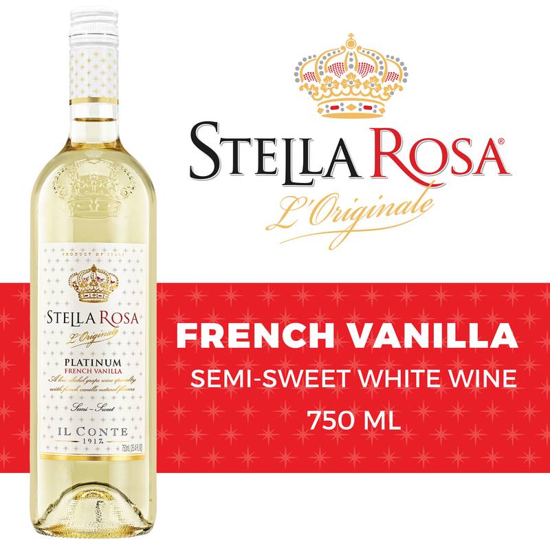 Stella Rosa Platinum French Vanilla Wine 750ml