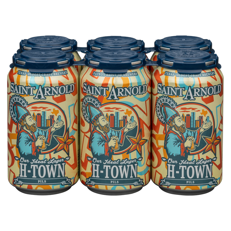 Saint Arnold H Town Pils 6pk 12oz Can 4.2% ABV