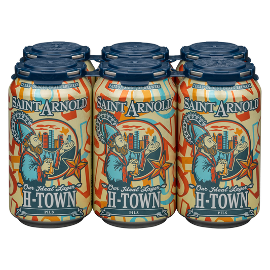 Saint Arnold H Town Pils 6pk 12oz Can 4.2% ABV