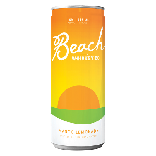 Beach Whiskey Mango Lemonade Rtd 355ml Can 5% ABV