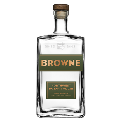 Browne Family Northwest Botanicals Gin 750ml (90 proof)