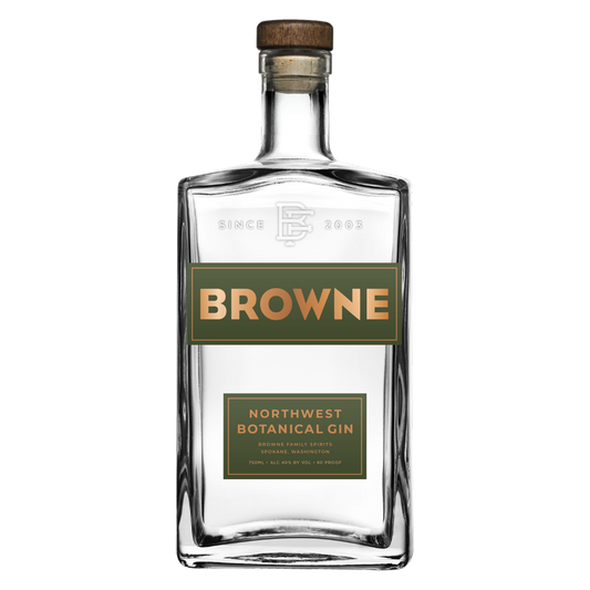 Browne Family Northwest Botanicals Gin 750ml (90 proof)