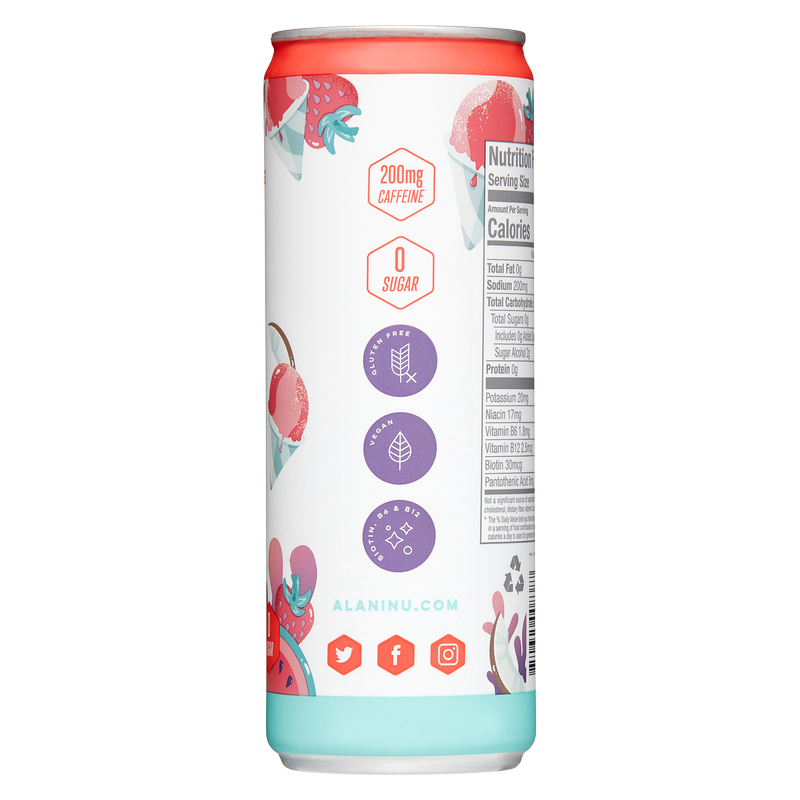 Alani Energy Hawaiian Shaved Ice 12oz Can