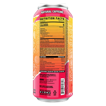 GHOST ENERGY Zero Sugar Strawbango Margarita Limited Edition 16oz Can
