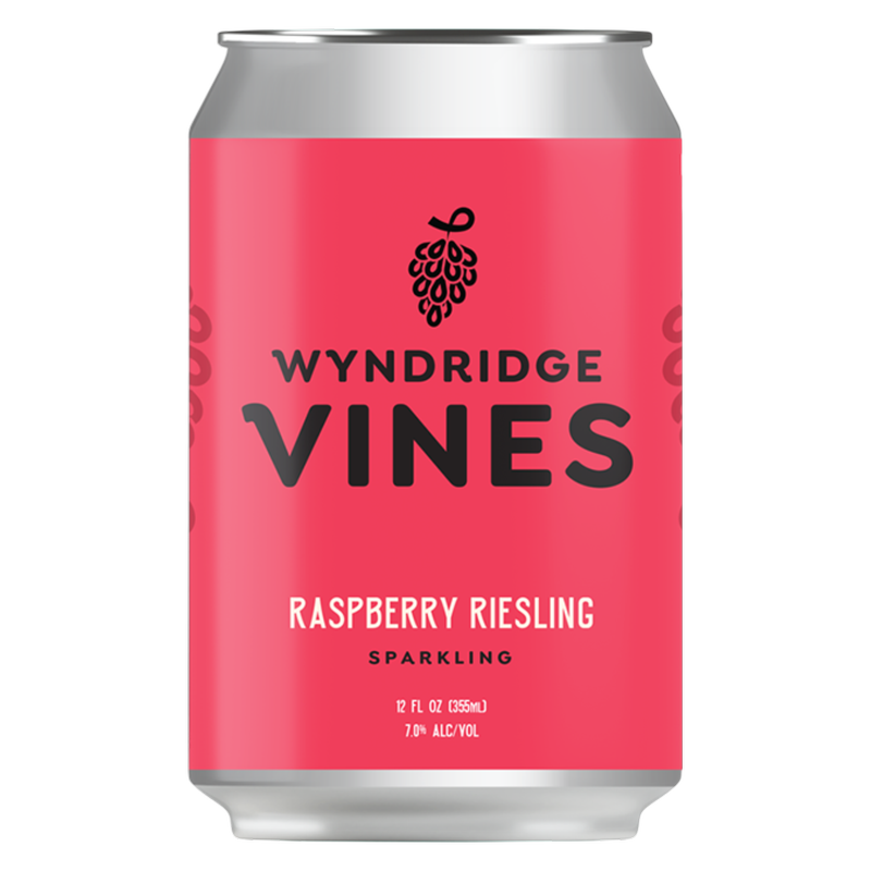 Wyndridge Vines Raspberry Riesling 4pk 12oz Can 7.0% ABV