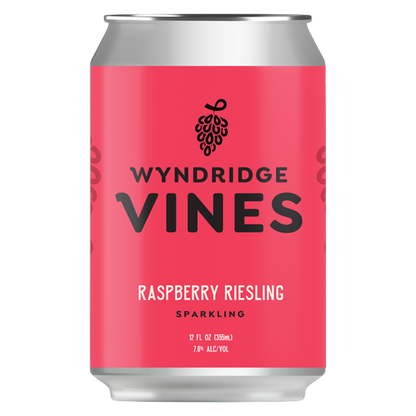 Wyndridge Vines Raspberry Riesling 4pk 12oz Can 7.0% ABV