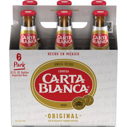 Carta Blanca 6pk 12oz Btl