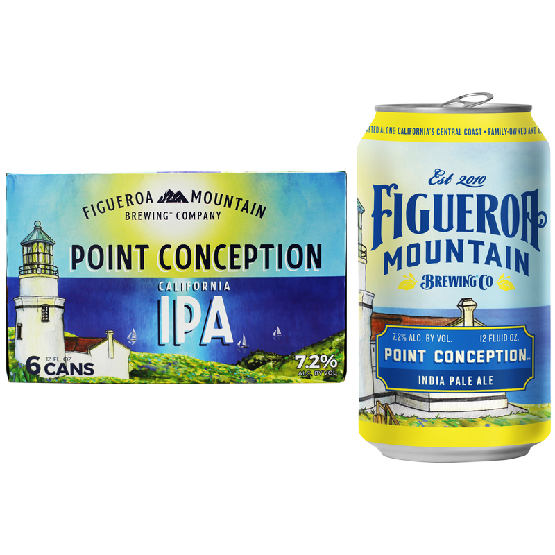 Figueroa Mountain Point Conception IPA 6pk 12oz Can 7.2% ABV