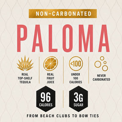 Gatsby Paloma Tequila Cocktail 4pk 12oz Can 5% ABV