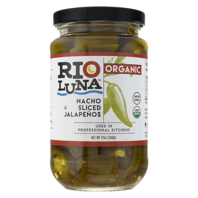 Rio Luna Organic Nacho Sliced Jalapenos 12oz