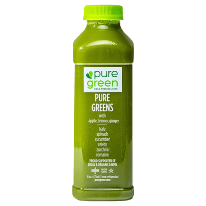 Pure Green Apple Lemon Ginger 16oz Bundle