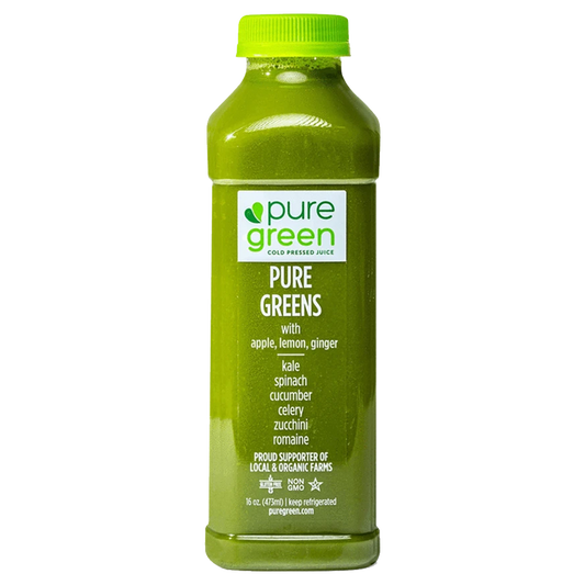 Pure Green Apple Lemon Ginger 16oz Bundle