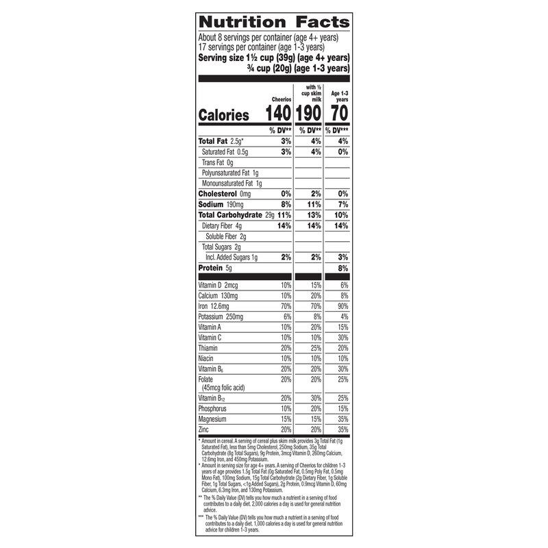 Cheerios Cereal, 12oz