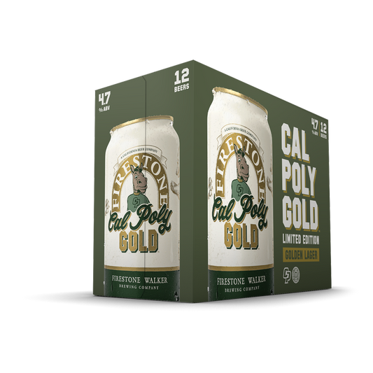 Firestone Cal Poly Gold 12pk 12oz Can