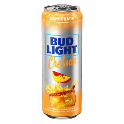 Bud Light Mango Chelada Single 25oz Can