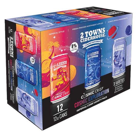 2 Towns Cosmic Exporlation 12pk 12oz Can Varied ABV