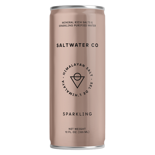 Himalayan Salt Purified Sparkling Water 355ml Can