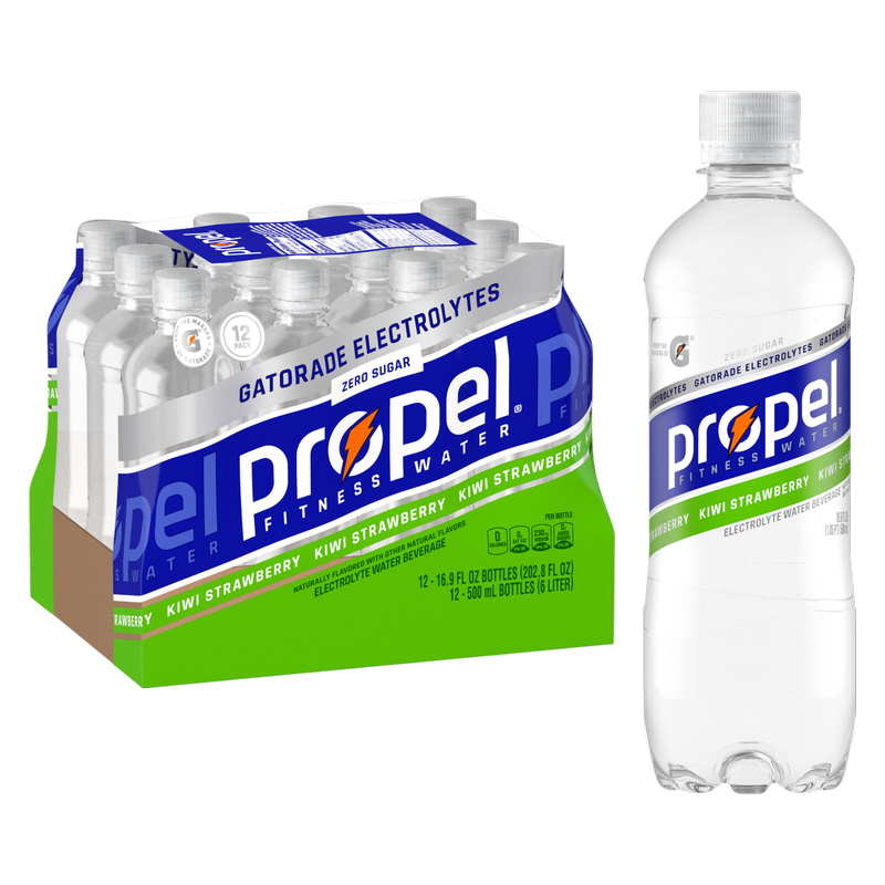 Propel Zero Sugar Kiwi Strawberry 12pk 16.9oz Btl