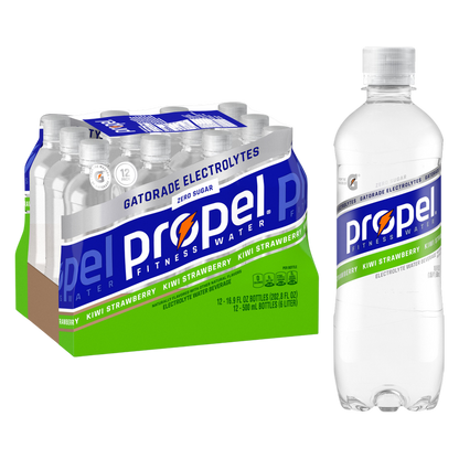 Propel Zero Sugar Kiwi Strawberry 12pk 16.9oz Btl