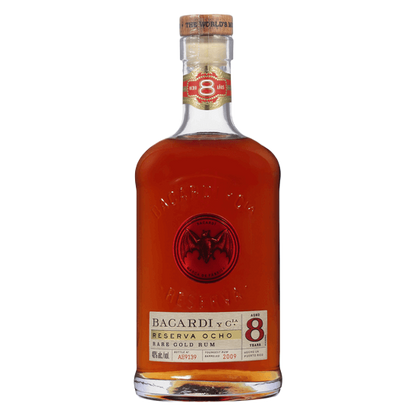 Bacardi Rum Gold Reserva Ocho 750 Ml