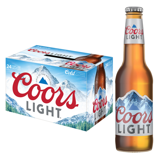 Coors Light 24pk 12oz Btl