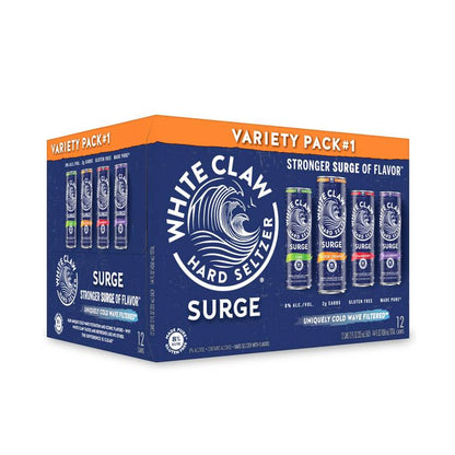 White Claw Surge #1 Variety 12pk 12oz Can 8% ABV
