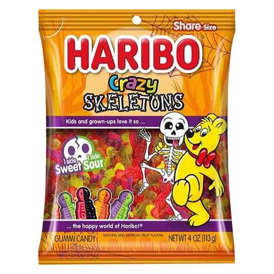 Haribo Crazy Skeletons, 4 oz