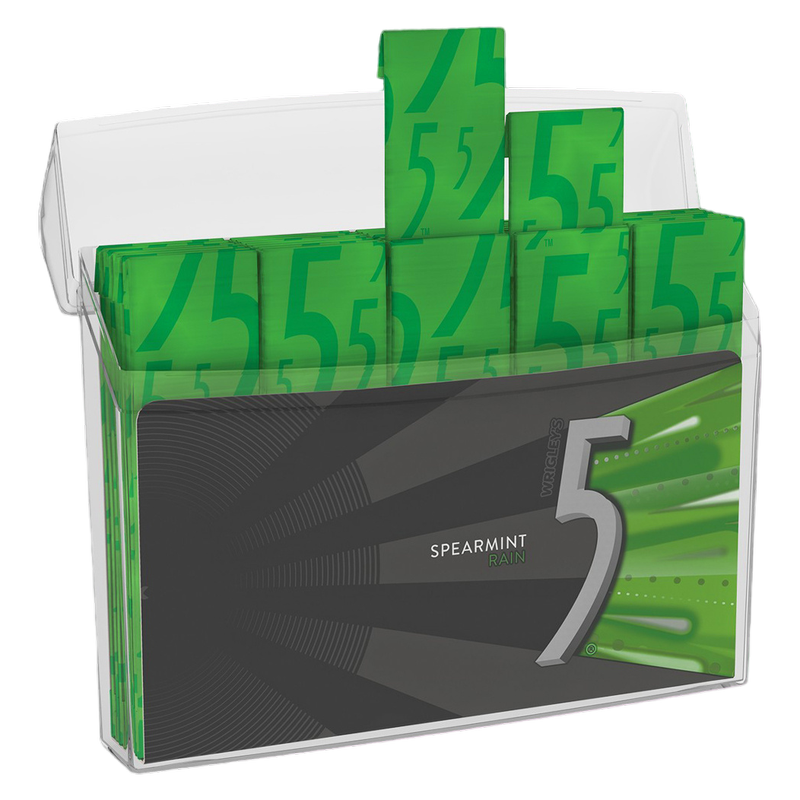 5 GUM Spearmint Rain Sugar Free Chewing Gum, Five Gum, 35 Stick Pack