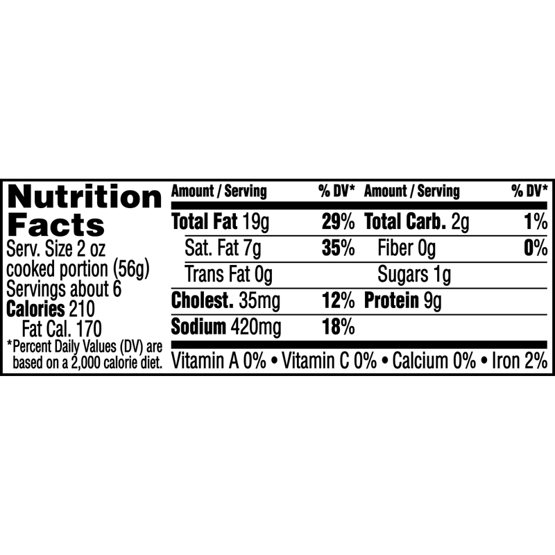 Jimmy Dean Pork Regular Breakfast Sausage Roll - 16oz
